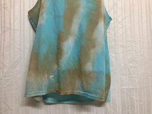 Mode Blue Sleeveless Top