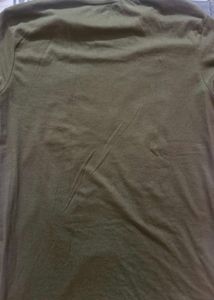 People Olive Graphic Tee