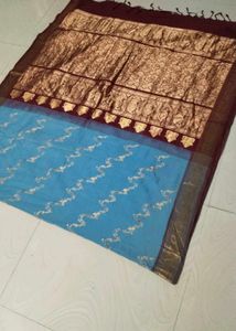 Cotton Silk Pure Gadwal Saree