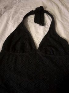 Beautiful Lace Imported Halter Top
