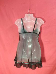 Black Sheer Nightgown