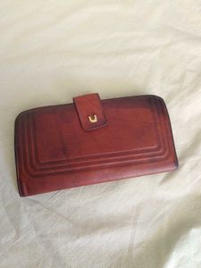 Genuine Leather Clutch