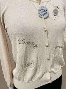 Imported handwork cardigan