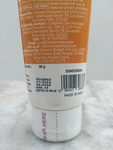 The Derma Co Sunscreen