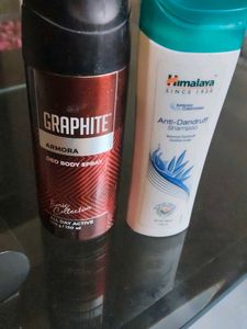 Graphite Deo+Himalya Anti-dandruf Shampo100ml Free