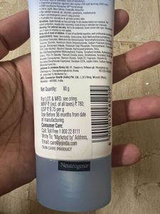 Sealed Neutrogena Ultra Sheer SPF 50+ Sunscreen