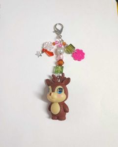 Kawaii Brown Deer Bag Charm