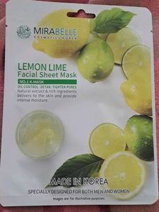 Mirabelle Korean Facial Mask. (PACK of 6)