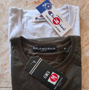 New Unused Cotton T-Shirts Combo