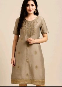 Elegant Embroidered Kurta