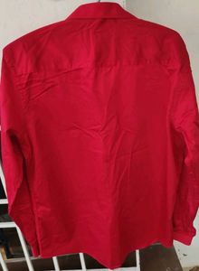Red Casual Shirt
