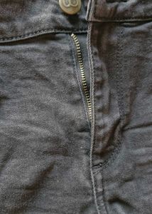 Black Denim Shorts