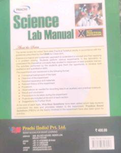 SCIENCE LAB MANUAL WITH PRACTICE NOTES