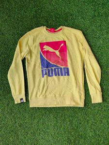 Puma Yellow Sweatshirt