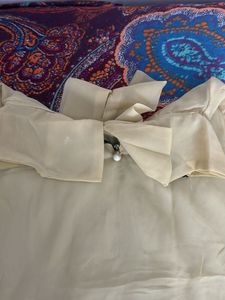 Elegant Yellow Sleeveless Top