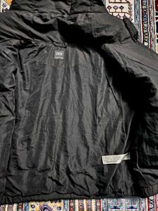 Black Puffer Jacket with Hood