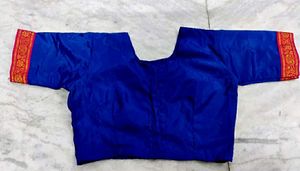 Neavy Blue Poly silk Blouse