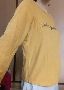 Mustard Long Sleeve Top/T-Shirt ⭐