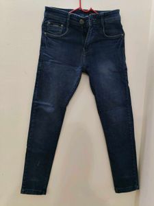 Dark Blue Denim Jeans