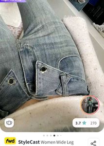 Unique Bow Shaped Wasit Design Highwaist Jeans
