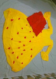 Butterfly Frock With Koti