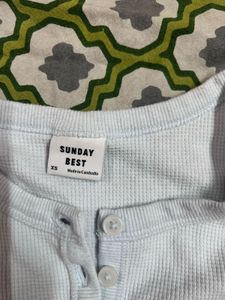 Sunday Best Waffle Knit Top