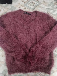 Fuzzy Knit Sweater