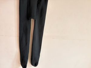 Black Casual Leggings