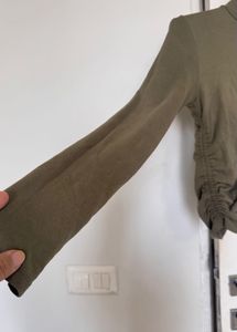 Bodycon Olive T-shirt