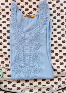 Elegant Embroidered Kurti