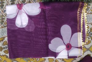 A-line Gown with Dupatta