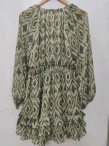 Zara Printed Mini Dress