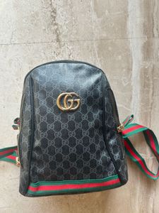 Gucci designer backpack with  log