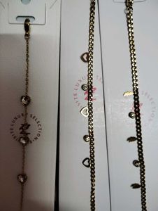 Set of 5 Assorted Anti-tarnish Charm Bracelets