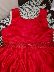 Red Sequin Party Dress