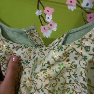 Brocade Floral Blouse