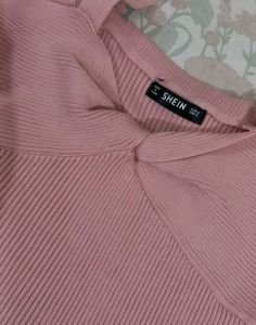 Cute Peach Pink Top