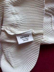 Savana White Bow Tube Top