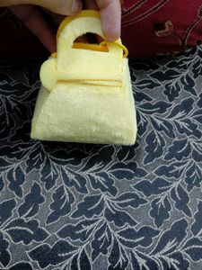 Cute Bear Pouch Keychain