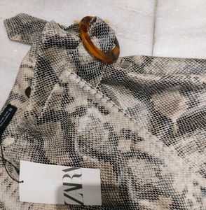 Zara Animal Print Skort