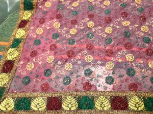 Embroidered Saree