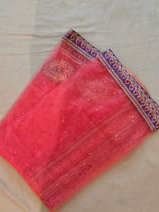 Teal Embellished Lehenga Skirt