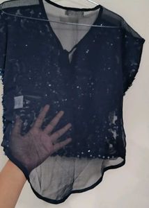 Sequin Embellished Top Unused