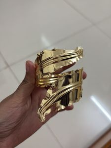 Gold Leaf Cuff Bracelet