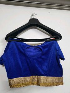 Blue Side Chain Blouse (New)