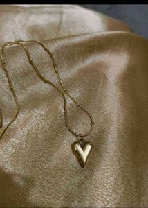 PALMONAS 18 K Heart Necklace