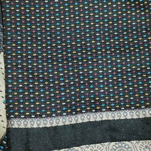 Black Woolen Shawl
