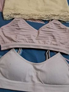 Combo Of Four Imported Fabric  Sports Bra