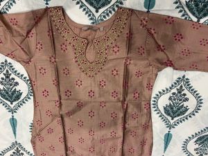 Elegant Embroidered Kurta