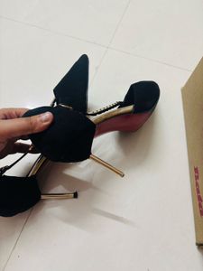 Black Pencil Heels